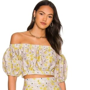 NWT MINKPINK Mitta Mitta Top, Size Small, Color Multi